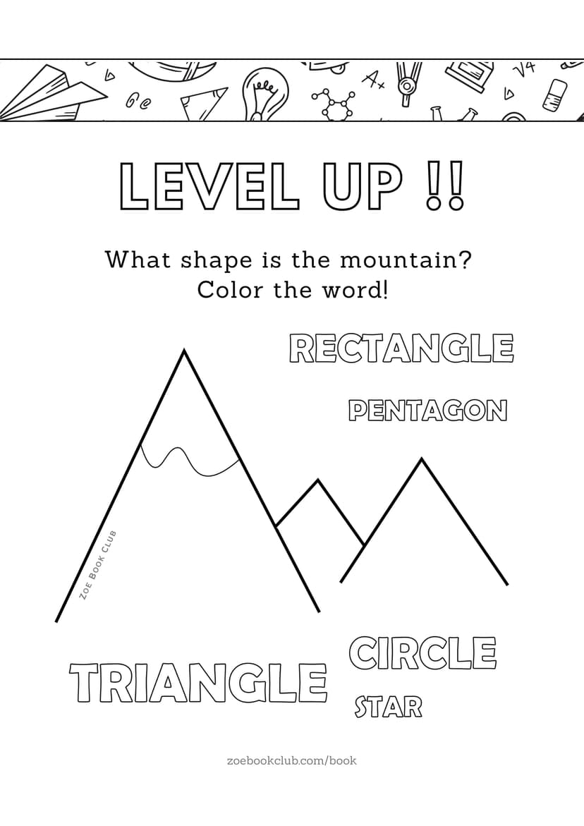 Mountain shape recognition